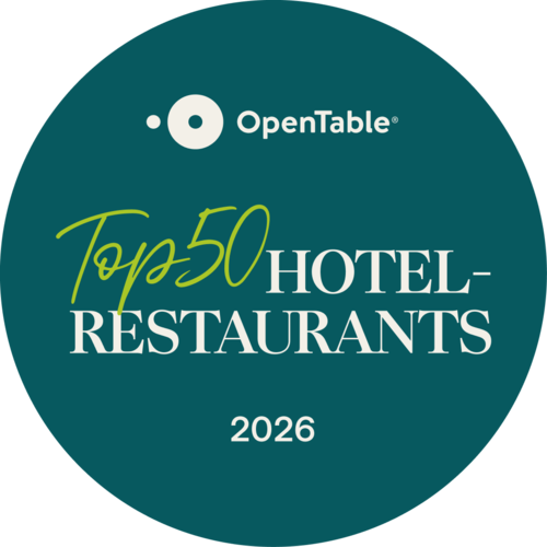 OpenTable Top50Restaurants 2026 Badge