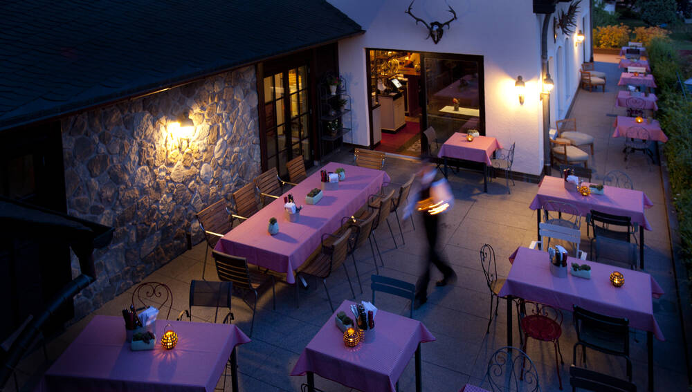 Restaurant Laurentiusstube für Feste und Feiern im Hotel Eurener Hof in Trier