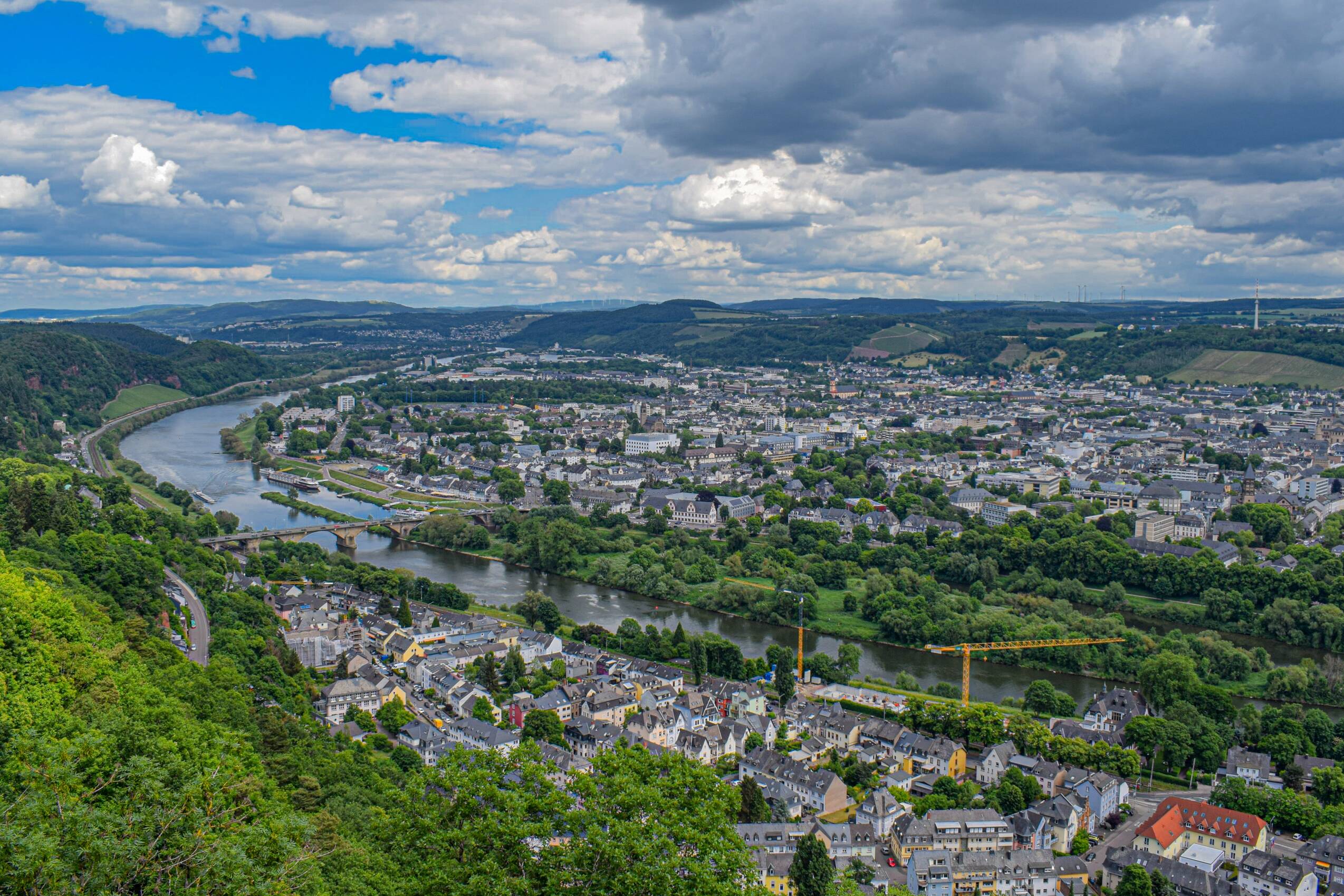 river, trier, germany, moselle, city, landscape, trier, trier, trier, trier, trier