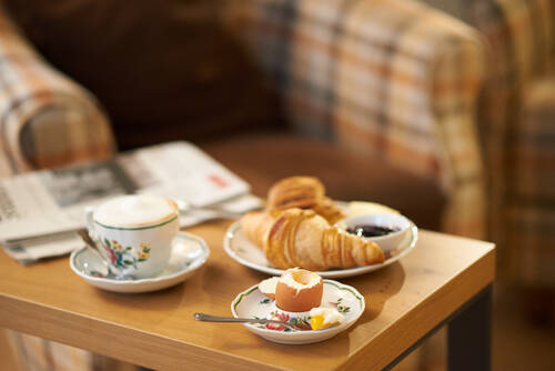 Frühstück im Hotel Eurener Hof in Trier in der Moselregion