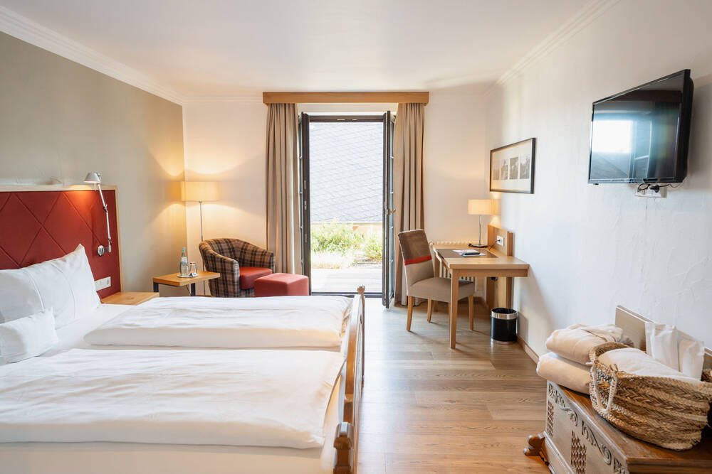 Komfort Doppelzimmer mit oder ohne Balkon