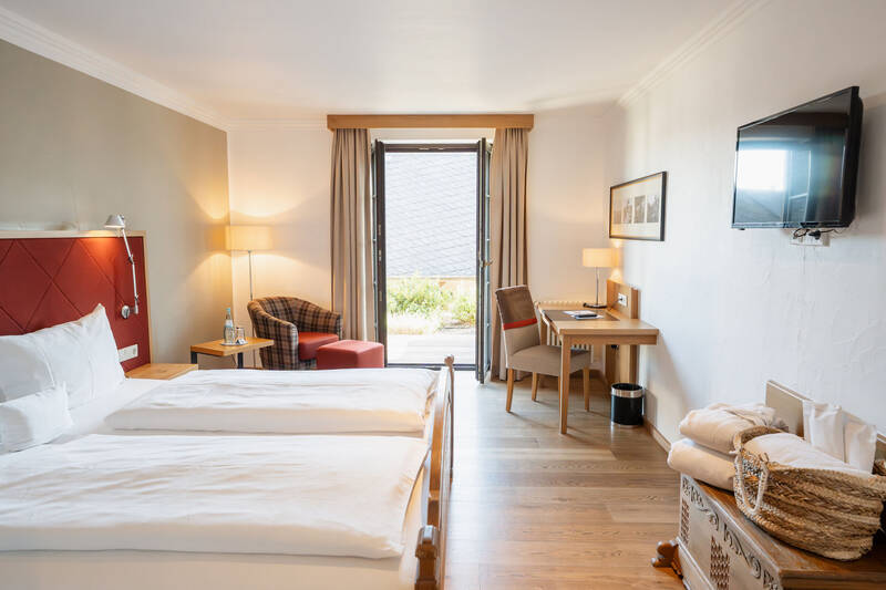 Komfort Doppelzimmer mit oder ohne Balkon